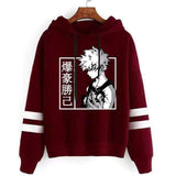 Pull My Hero Academia Hoodies Boku No Hero Academia Katsuki Bakugo