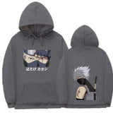 pull naruto kakashi hoodies sweatshirt manga
