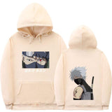 pull naruto kakashi hoodies sweatshirt manga