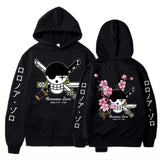 Pull one piece Roronoa Zoro hoodies sweat manga