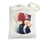 Sac en toile My Hero Academia Cartoon toile sac à main épaule sac à provisions modèle jouets Cosplay accessoires cadeau