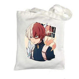 Sac en toile My Hero Academia Cartoon toile sac à main épaule sac à provisions modèle jouets Cosplay accessoires cadeau