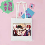Sac en toile My Hero Academia Cartoon toile sac à main épaule sac à provisions modèle jouets Cosplay accessoires cadeau