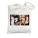 Sac en toile My Hero Academia Cartoon toile sac à main épaule sac à provisions modèle jouets Cosplay accessoires cadeau