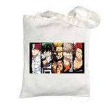 Sac en toile My Hero Academia Cartoon toile sac à main épaule sac à provisions modèle jouets Cosplay accessoires cadeau