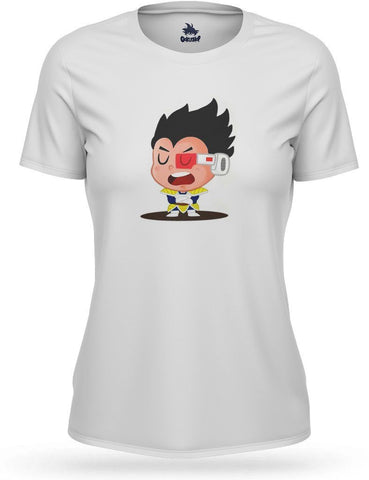 T-Shirt DBZ Femme </br> Mini Vegeta