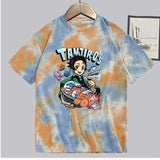 T-shirt Demon Slayer Kawaii tshirt kimetsu no yaiba