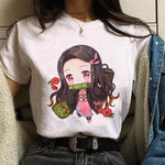 T-shirt Demon Slayer Kimetsu No Yaiba T-Shirt Unisex Kawaii
