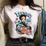 T-shirt Demon Slayer Kimetsu No Yaiba T-Shirt Unisex Kawaii