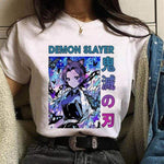 T-shirt Demon Slayer Kimetsu No Yaiba T-Shirt Unisex Kawaii