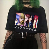 T-shirt Fairy Tail tshirt manga animé vêtement