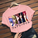 T-shirt Fairy Tail tshirt manga animé vêtement