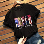 T-shirt Fairy Tail tshirt manga animé vêtement