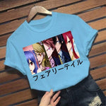 T-shirt Fairy Tail tshirt manga animé vêtement