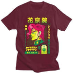 T-shirt Jojo's Bizarre Adventure T Shirt Men O-neck Short-Sleeve Noriaki Kakyoin T-shirt