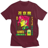 T-shirt Jojo's Bizarre Adventure T Shirt Men O-neck Short-Sleeve Noriaki Kakyoin T-shirt