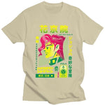T-shirt Jojo's Bizarre Adventure T Shirt Men O-neck Short-Sleeve Noriaki Kakyoin T-shirt