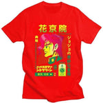 T-shirt Jojo's Bizarre Adventure T Shirt Men O-neck Short-Sleeve Noriaki Kakyoin T-shirt