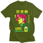 T-shirt Jojo's Bizarre Adventure T Shirt Men O-neck Short-Sleeve Noriaki Kakyoin T-shirt