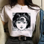 T-shirt Junji Ito Uzumaki Horror T-Shirt Unisex manga