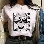 T-shirt My Hero Academia Bakugou tshirt manga vêtement