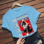 T-shirt My Hero Academia Tshirt Aizawa Shota T-shirt Anime Manga Tee Shirt Clothes