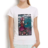 T-shirt Naruto manga Haruno Sakura femme