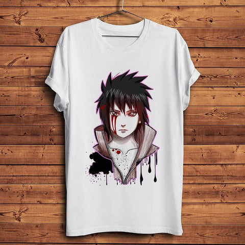 T-shirt Naruto Sasuke Six Paths t shirt manga unisex homme femme