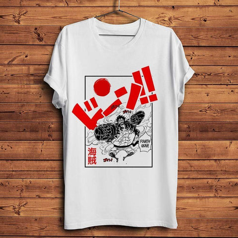 T-shirt One Piece fourth gear tshirt manga one piece  homme femme