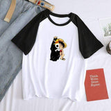 T-shirt one piece Luffy tshirt manga