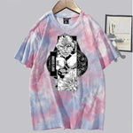 T-shirt Record of Ragnarok Anime Street Style T-shirt Tie Dye