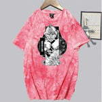 T-shirt Record of Ragnarok Anime Street Style T-shirt Tie Dye
