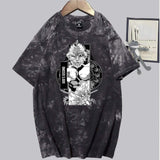 T-shirt Record of Ragnarok Anime Street Style T-shirt Tie Dye