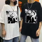 T-shirt Tokyo Revengers cosplay Sano Manjiro Ryuguji Ken Friend Harajuku Mikey Draken