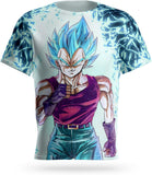 T-Shirt Dragon Ball Super<br/> Vegeta SSJ Blue