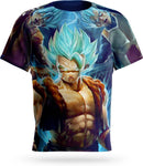 T-Shirt Dragon Ball<br/> Gogeta Super Saiyan Blue