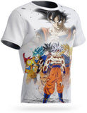 T-Shirt Dragon Ball Saiyan au Coeur Pur