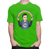 The Big Bang Theory Tshirt Bazinga 73 t-shirt manches courtes 100% coton décontracté mode cosplay