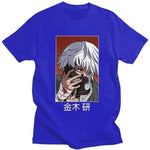 Tokyo Ghoul Ken Kaneki t-shirt manches courtes 100% coton décontracté mode cosplay