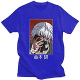 Tokyo Ghoul Ken Kaneki t-shirt manches courtes 100% coton décontracté mode cosplay