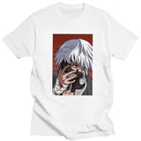 Tokyo Ghoul Ken Kaneki t-shirt manches courtes 100% coton décontracté mode cosplay