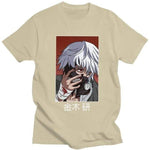 Tokyo Ghoul Ken Kaneki t-shirt manches courtes 100% coton décontracté mode cosplay