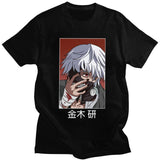 Tokyo Ghoul Ken Kaneki t-shirt manches courtes 100% coton décontracté mode cosplay