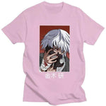 Tokyo Ghoul Ken Kaneki t-shirt manches courtes 100% coton décontracté mode cosplay