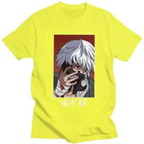 Tokyo Ghoul Ken Kaneki t-shirt manches courtes 100% coton décontracté mode cosplay