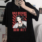 Tokyo Revengers T Shirt Baji Keis Anime Manga