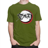 Trendy I Am A Demon Slayer Kimetsu no Yaiba t-shirt manches courtes 100% coton décontracté mode cosplay