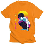 Vaporwave Death Note t-shirt manches courtes 100% coton décontracté mode cosplay
