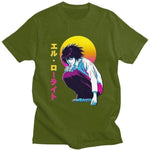 Vaporwave Death Note t-shirt manches courtes 100% coton décontracté mode cosplay