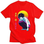 Vaporwave Death Note t-shirt manches courtes 100% coton décontracté mode cosplay